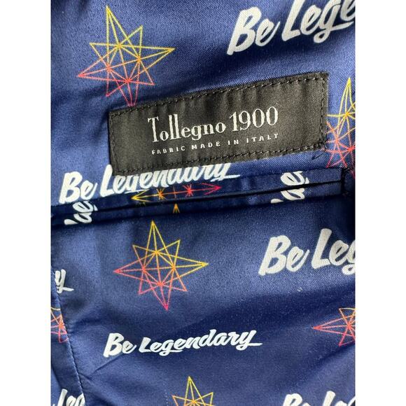 Joseph Abboud Women's 8 36 R Tollegno 1900 Italian Wool Blazer Suit Black NWOT - Picture 9 of 16